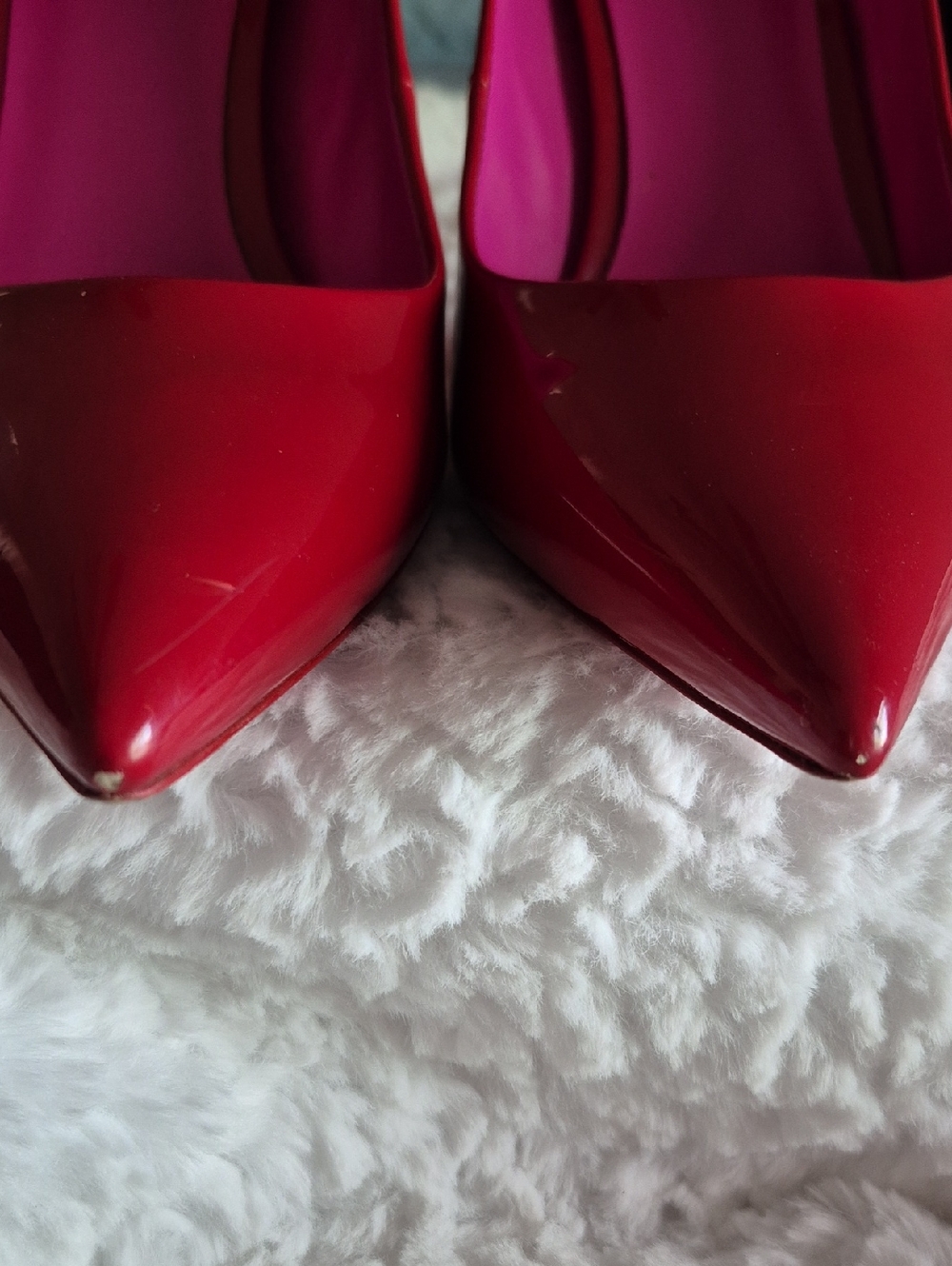 Aldo Cherry Red Patent Stilettos - Picture 5 of 5